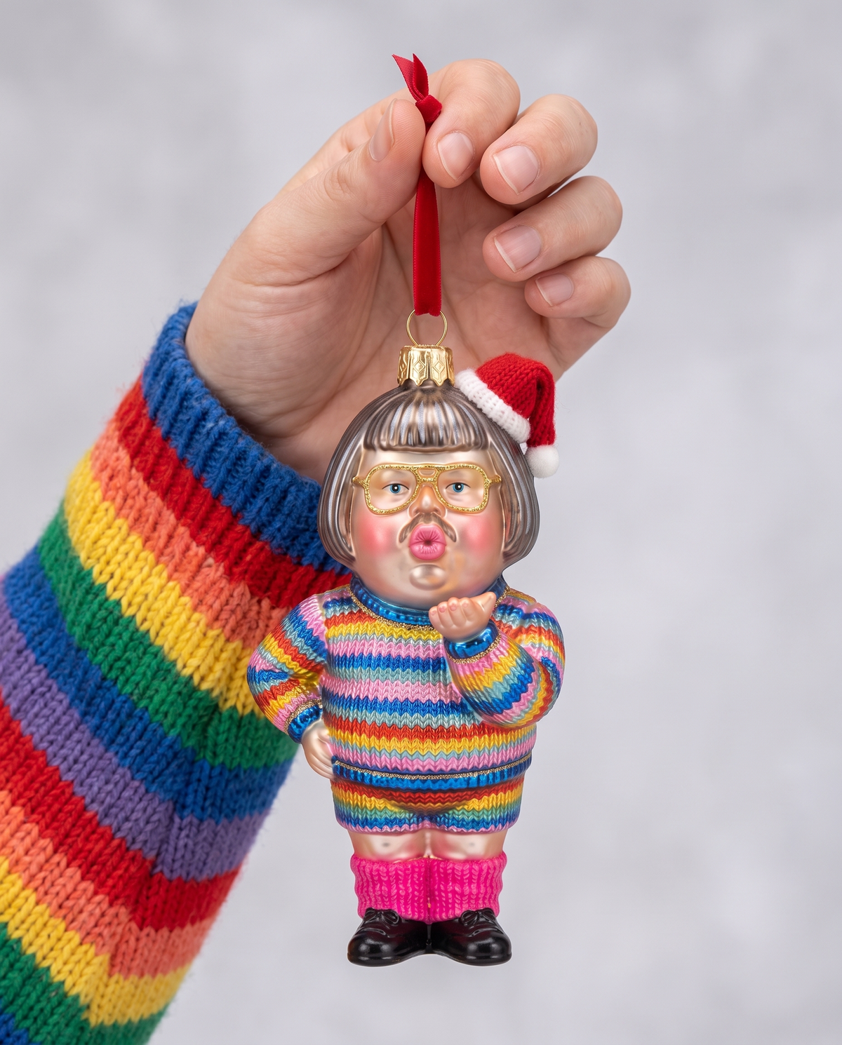 Christmas bauble close-up